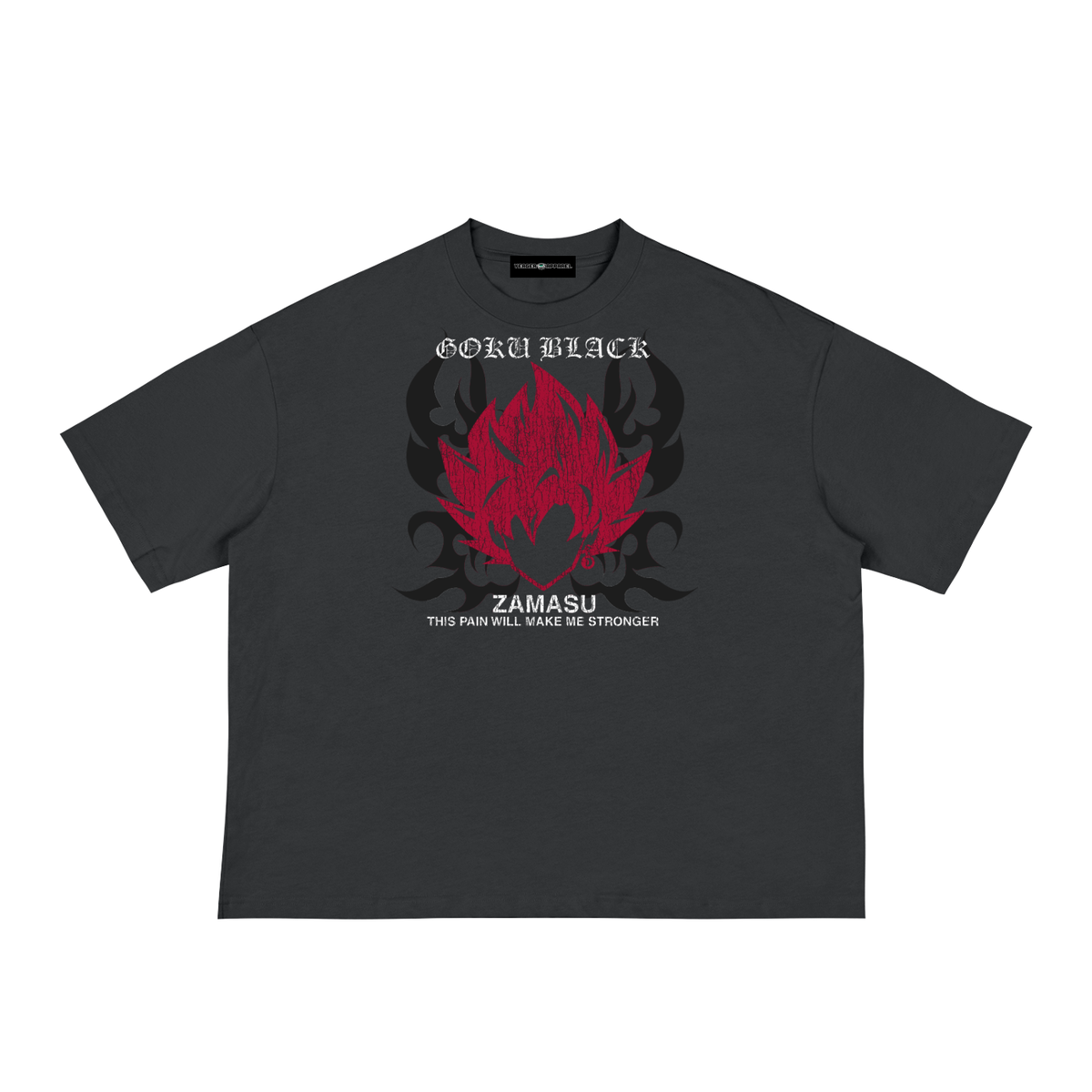 Goku Black | Classic Black Boxy Tee | DragonBallZ