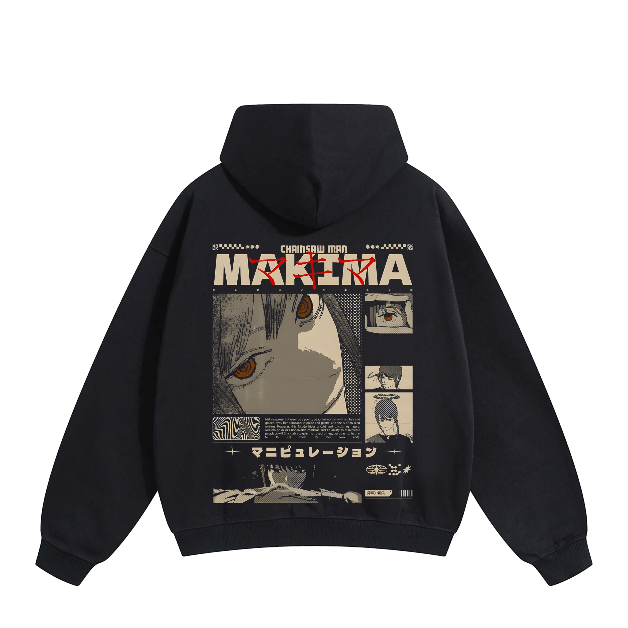 Chainsaw Man Makima Poster Anime Hoodie | Yeager Apparel anime
