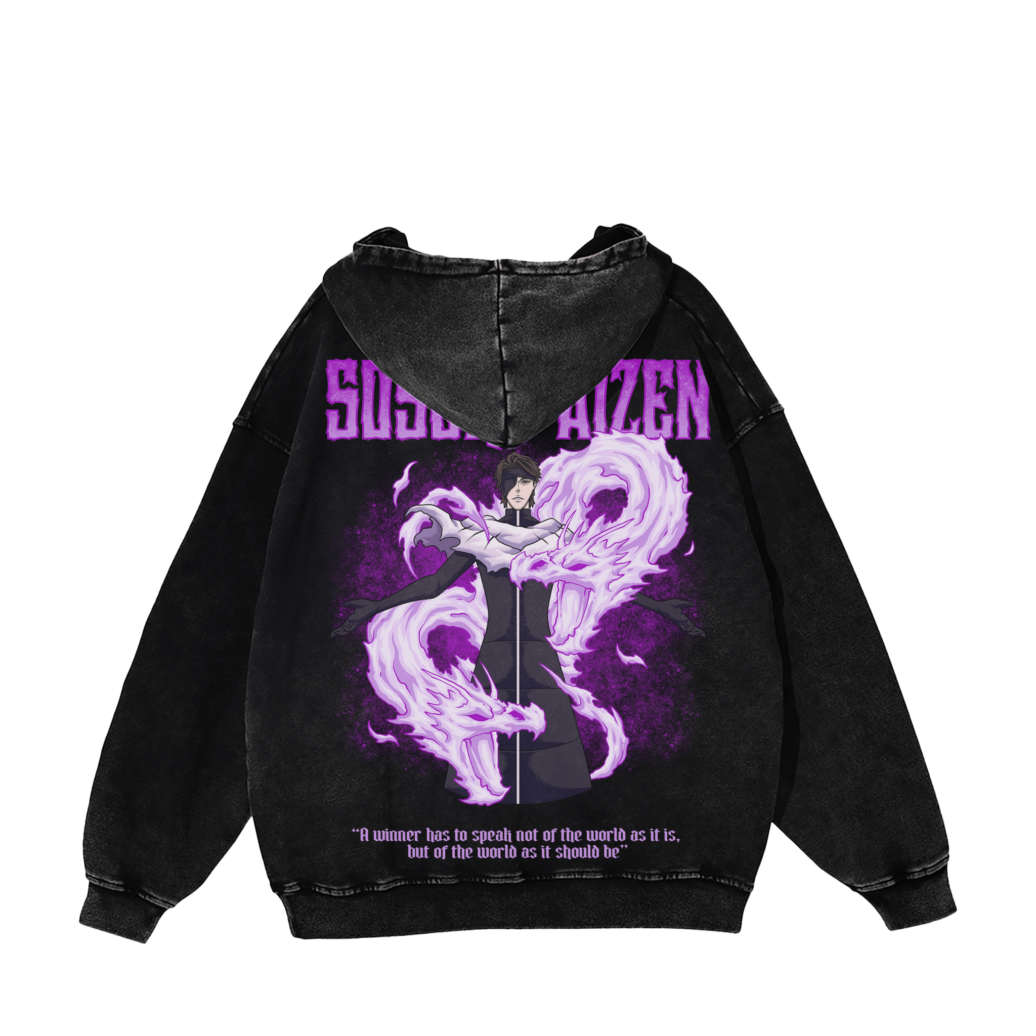 Bleach Sosuke Aizen Anime Hoodie | Yeager Apparel anime