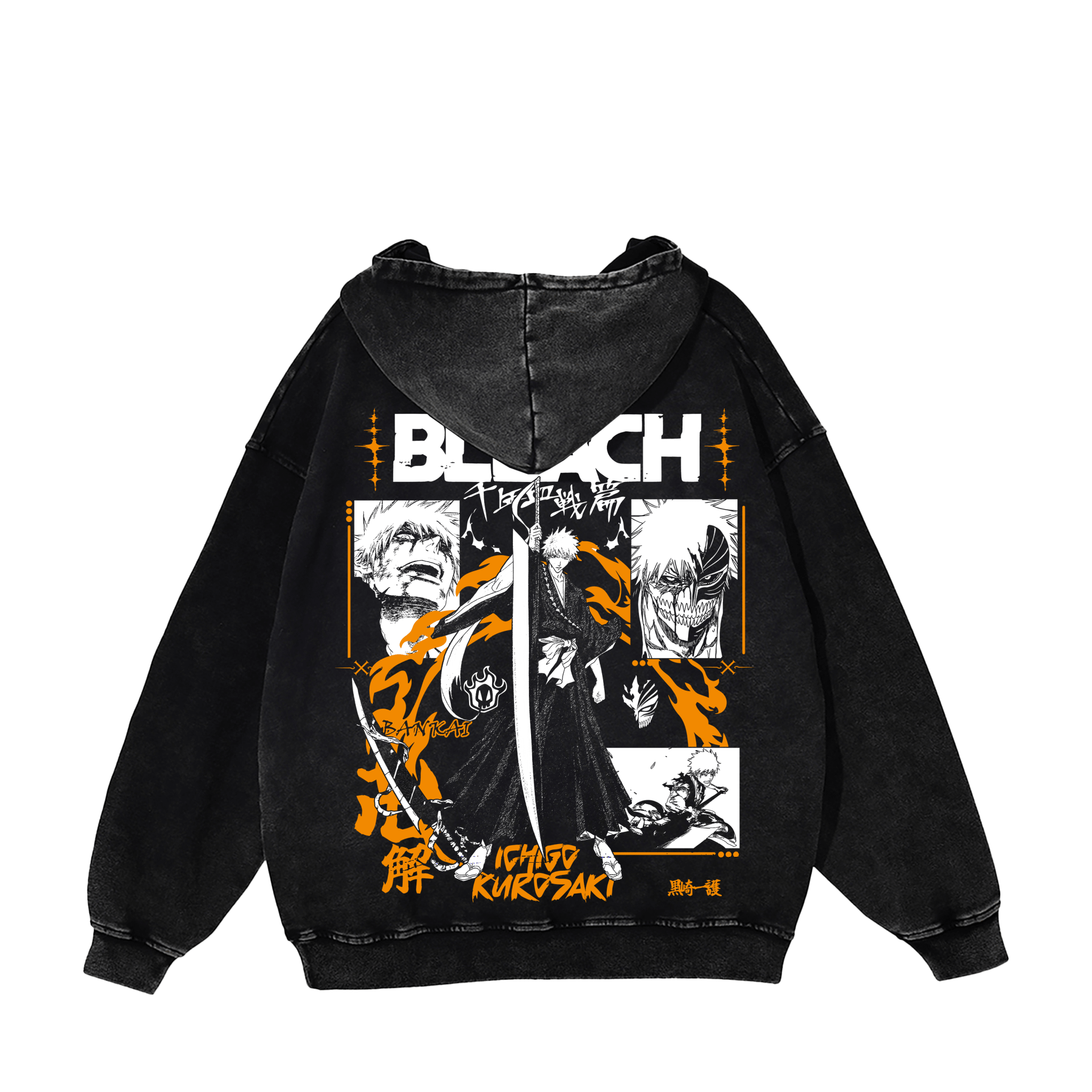 Bleach Ichigo Kurosaki Anime Hoodie | Yeager Apparel anime