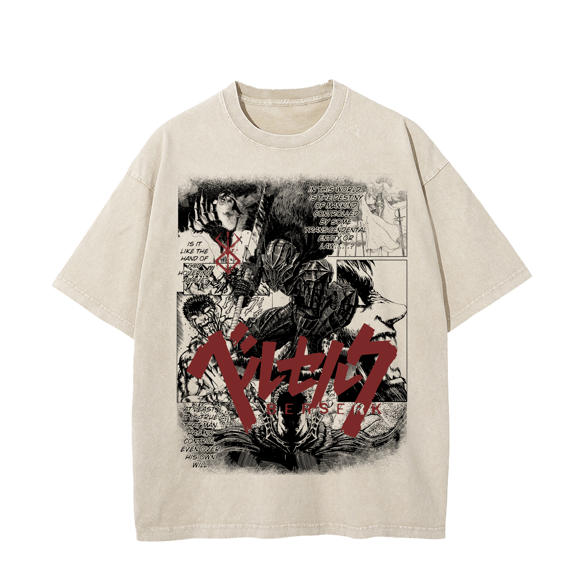 BERSERK MANGA AESTHETIC TEE anime