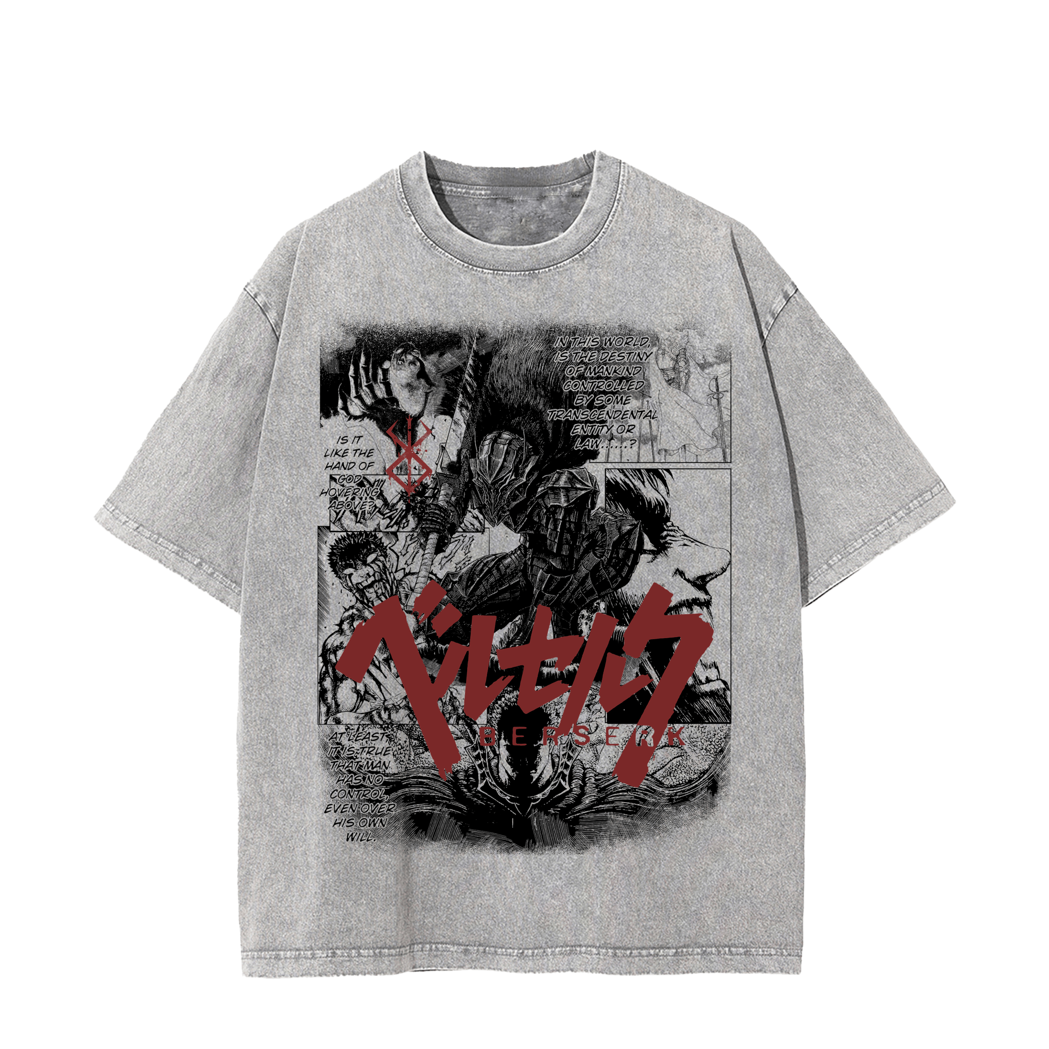 BERSERK MANGA AESTHETIC TEE anime