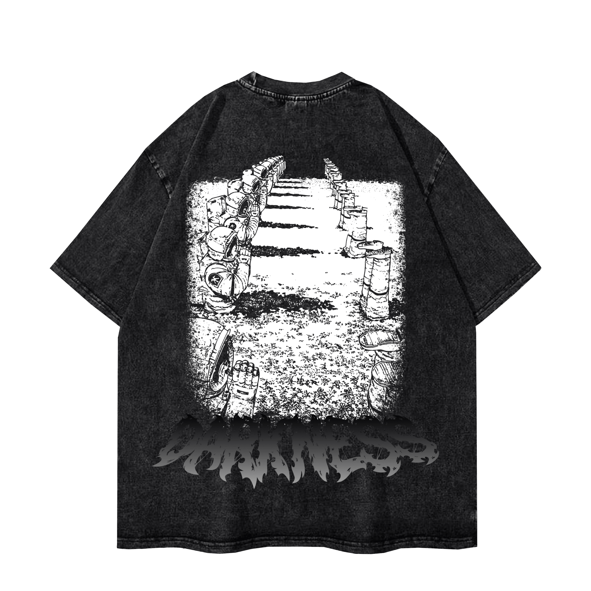 CHAINSAW MAN ASTRONAUT MANGA PANEL TEE anime