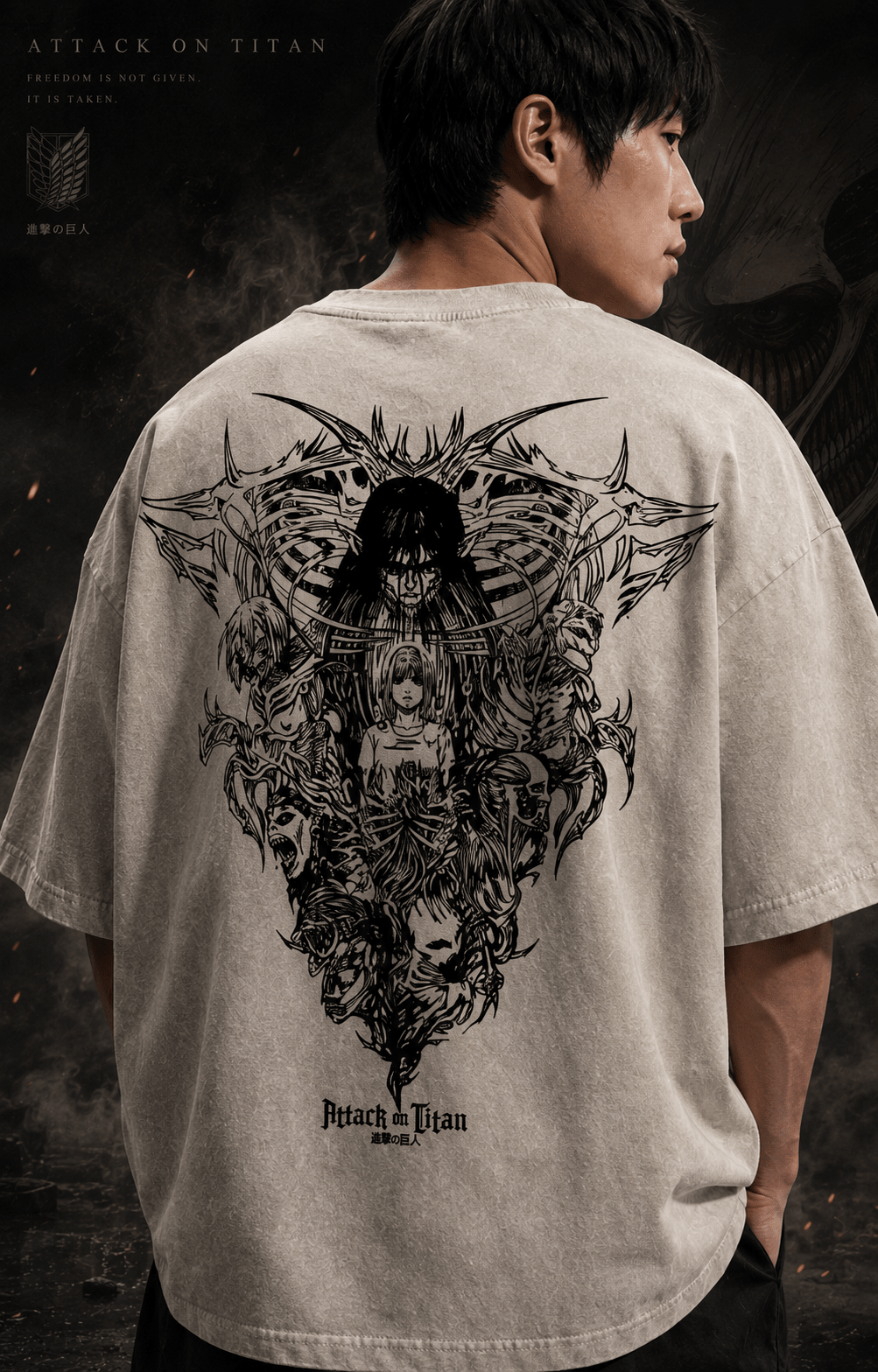 AOT TITANS TEE anime