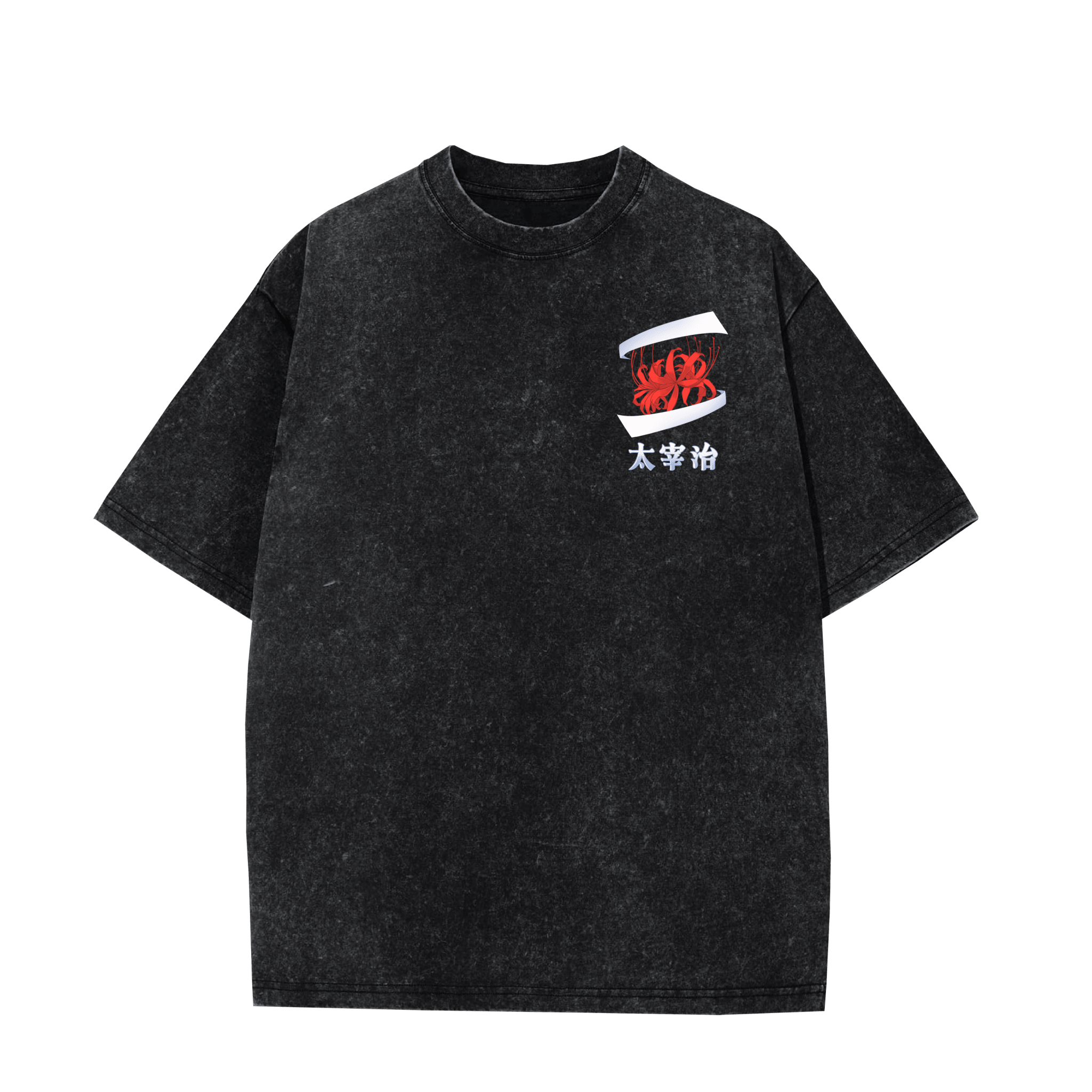DAZAI VINTAGE TEE - BLACK anime