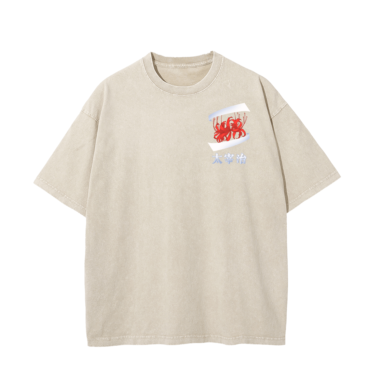 DAZAI VINTAGE TEE - APRICOT anime