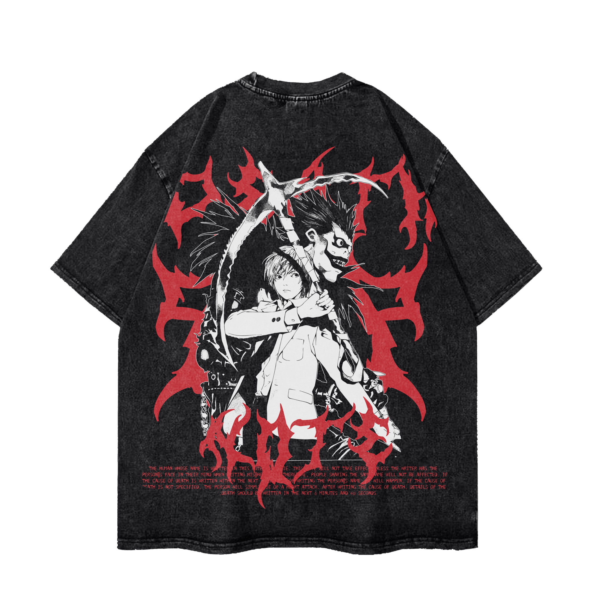 RYUK X LIGHT VINTAGE TEE anime