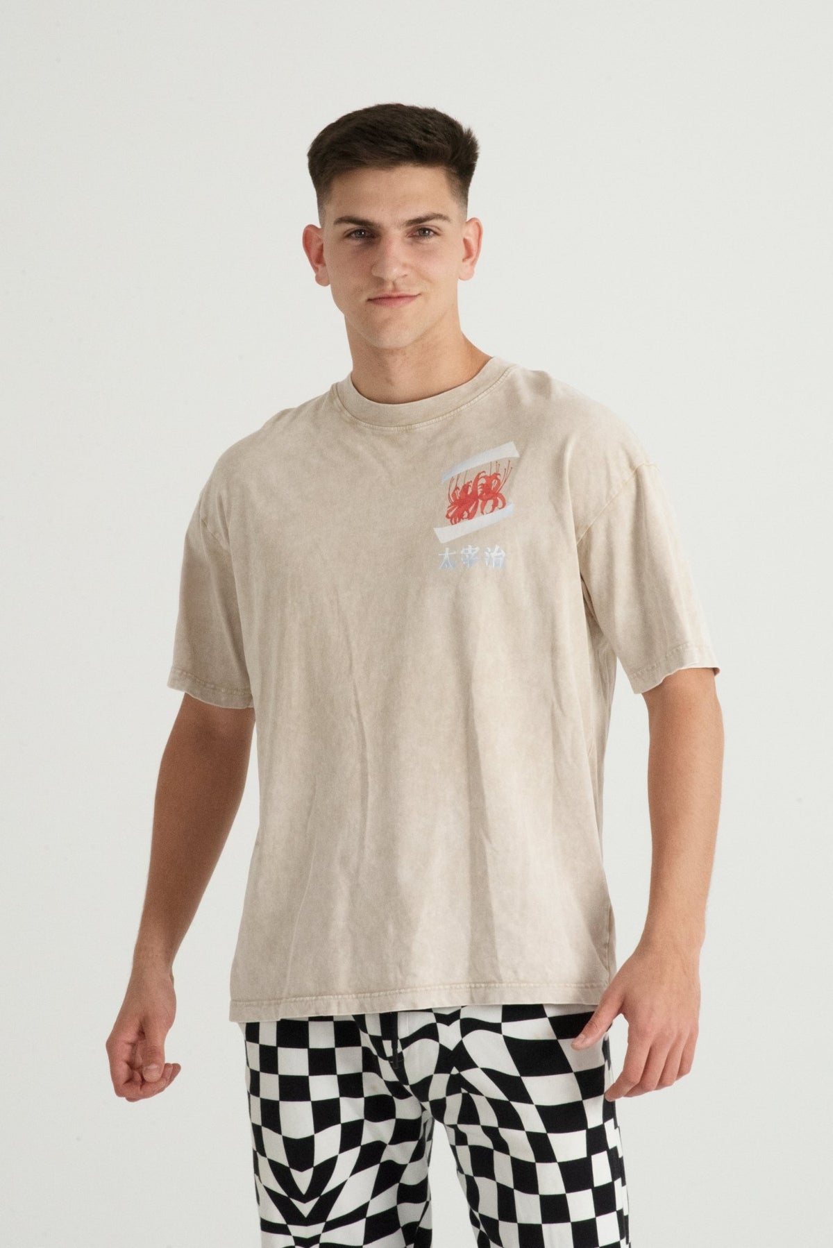 DAZAI VINTAGE TEE - APRICOT anime
