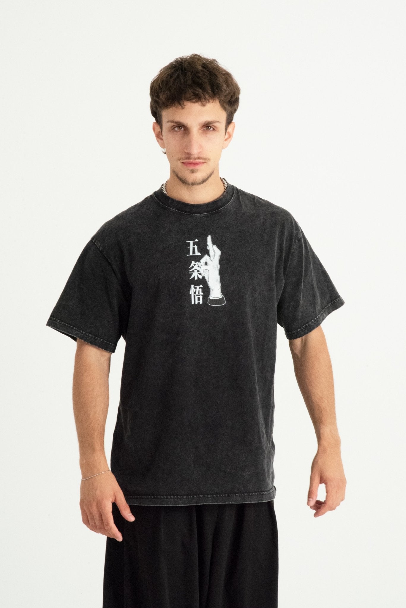 Jujutsu Kaisen Gojo Infinity Vintage Graphic Tee | Yeager Apparel anime