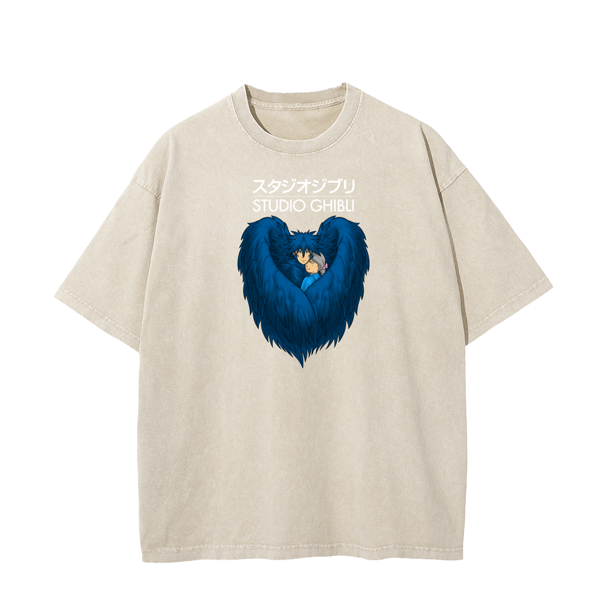 HOWL'S MOVING CASTLE VINTAGE TEE anime