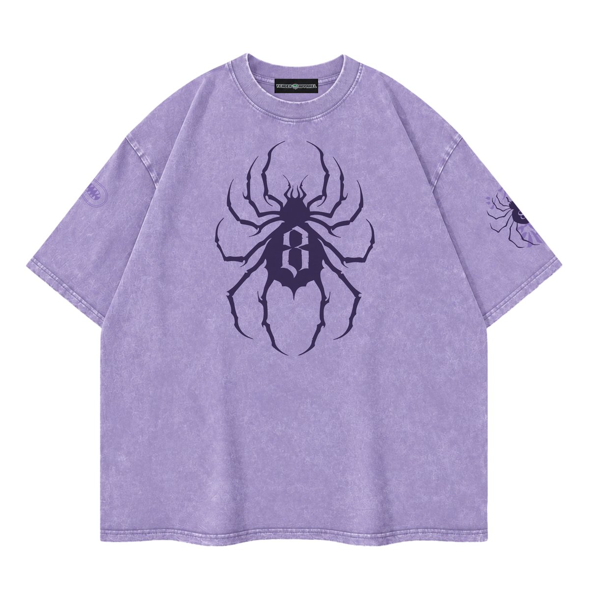 Hunter x Hunter Shizuku Spider No. 8 Snow Washed Oversized Tee