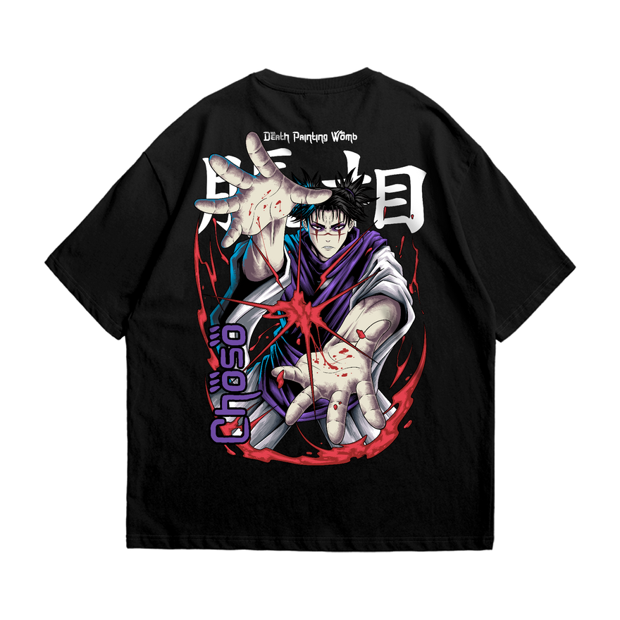 Choso Jujutsu Kaisen t-shirt back design