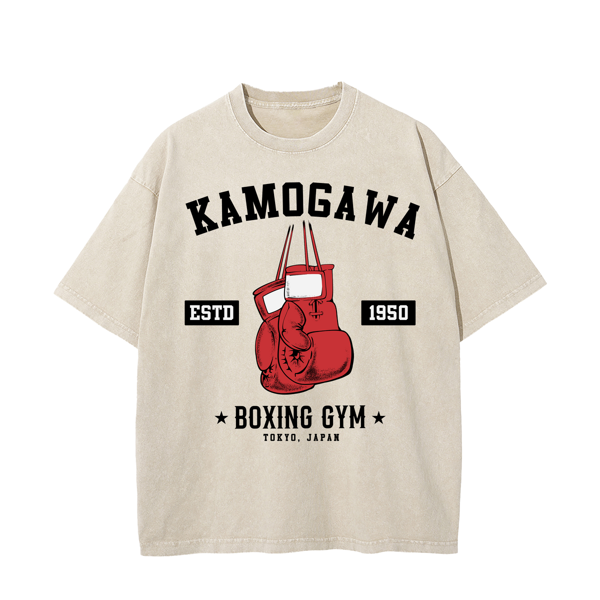 Hajime no Ippo apricot vintage anime t-shirt