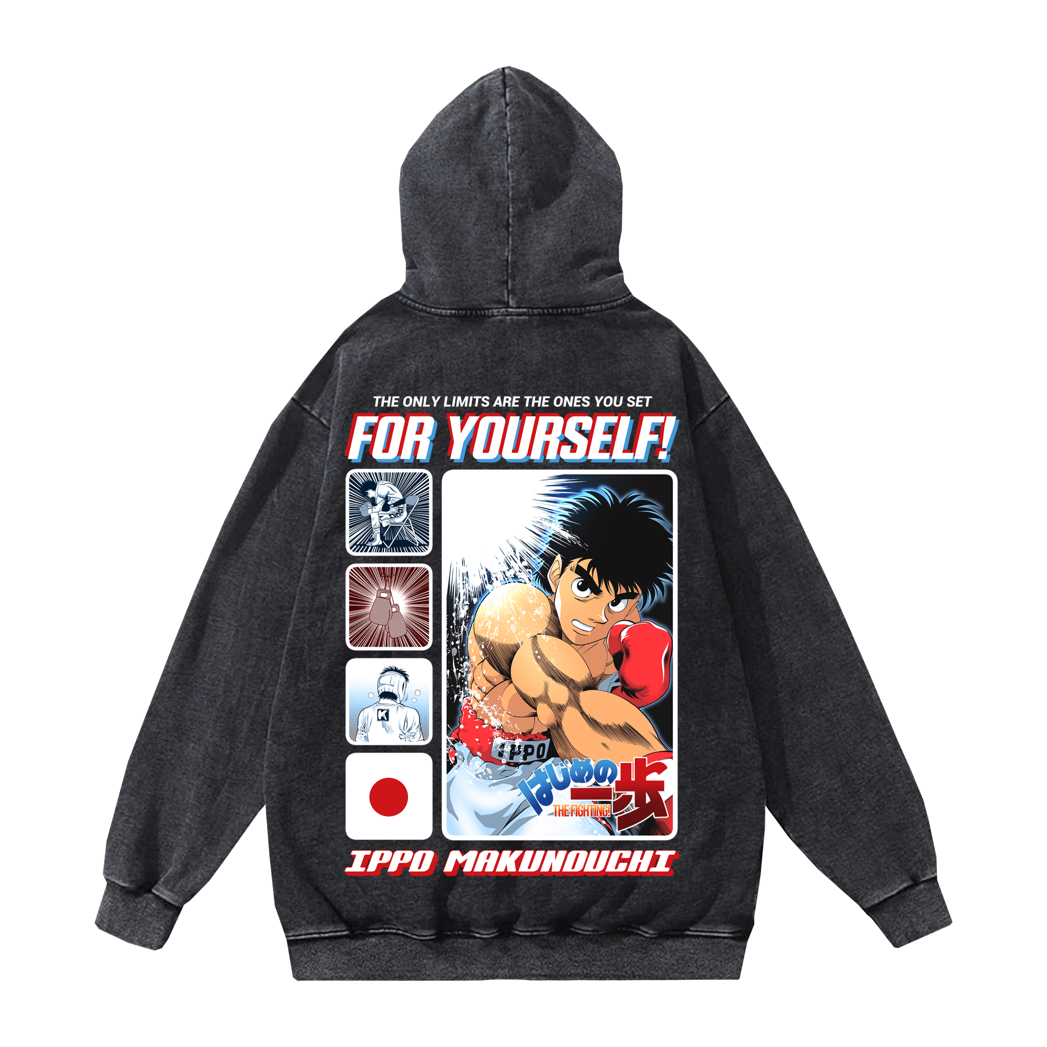 IPPO NO LIMITS HOODIE anime