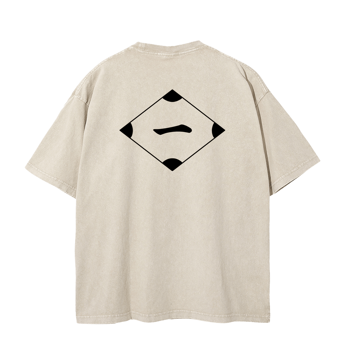 KYORAKU VINTAGE TEE - APRICOT anime
