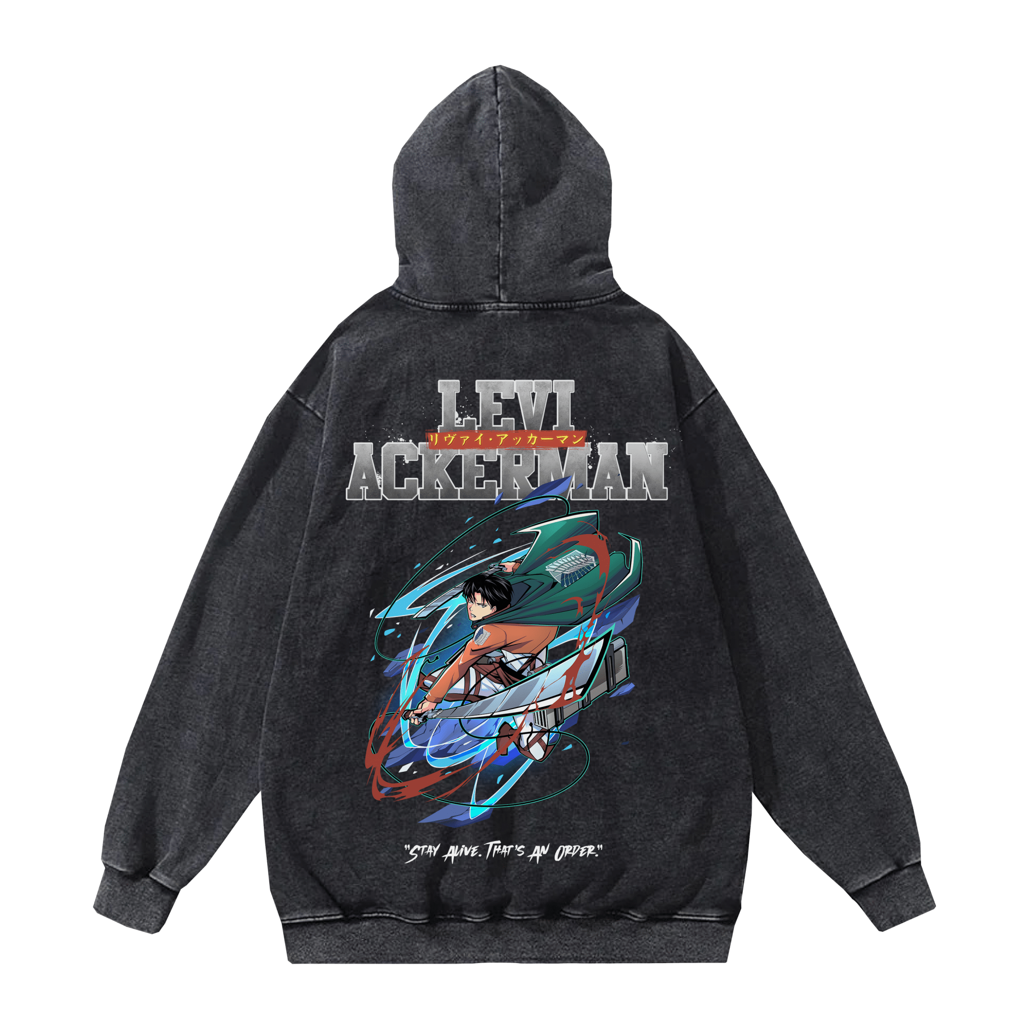LEVI AOT HOODIE anime