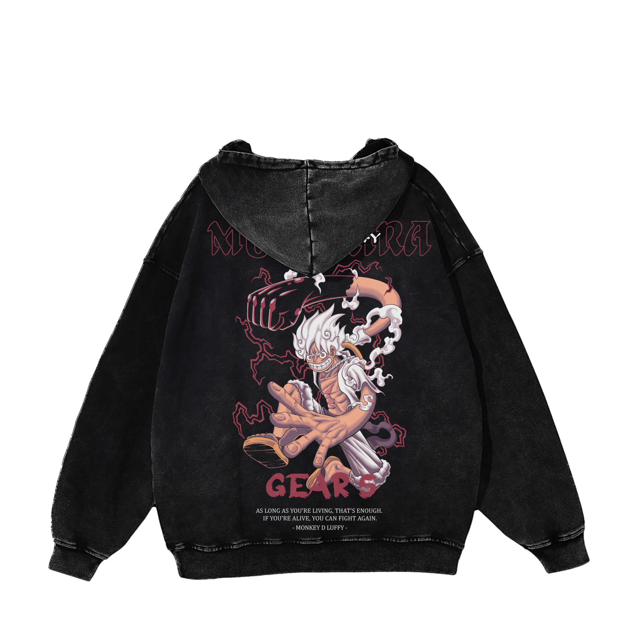 MONKEY D LUFFY GEAR 5 HOODIE anime