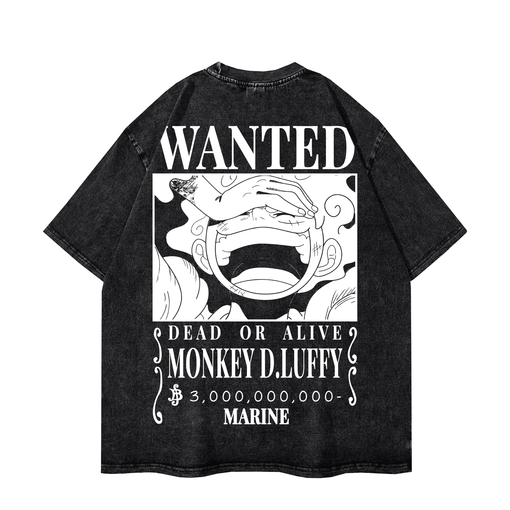 LUFFY WANTED TEE anime