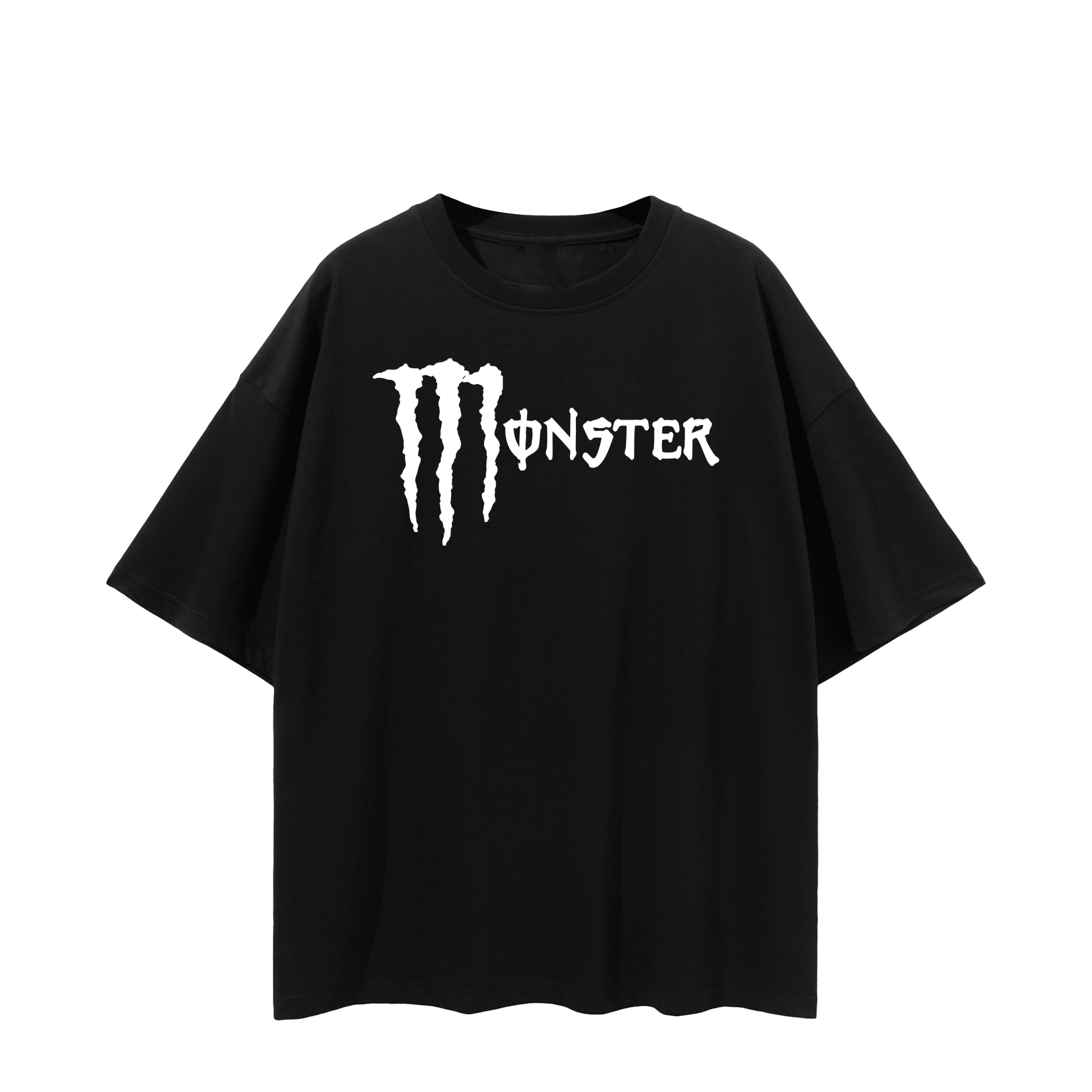Black&White Monster T-Shirt anime