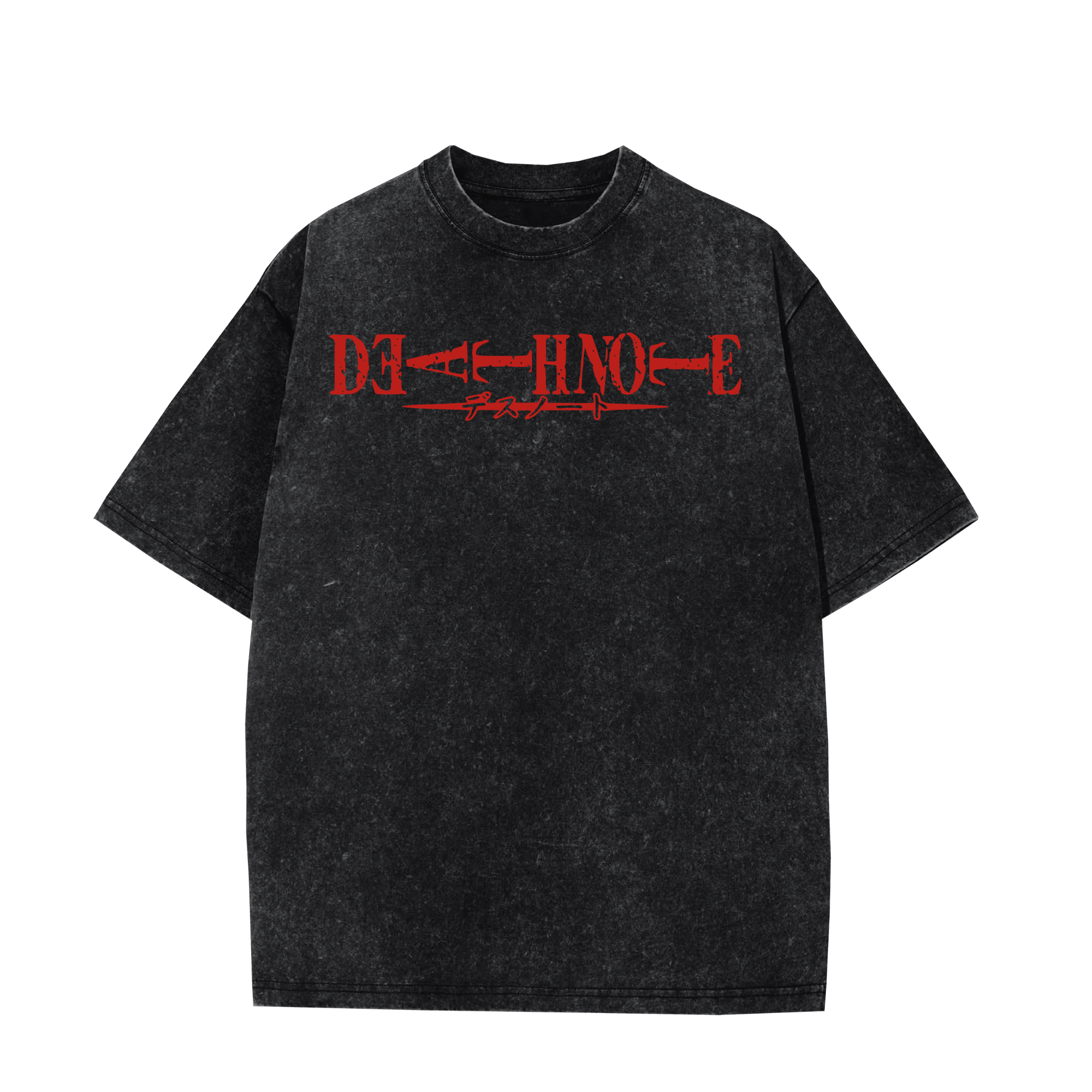 Death Note Light Yagami Black Vintage Graphic Tee | Yeager Apparel anime