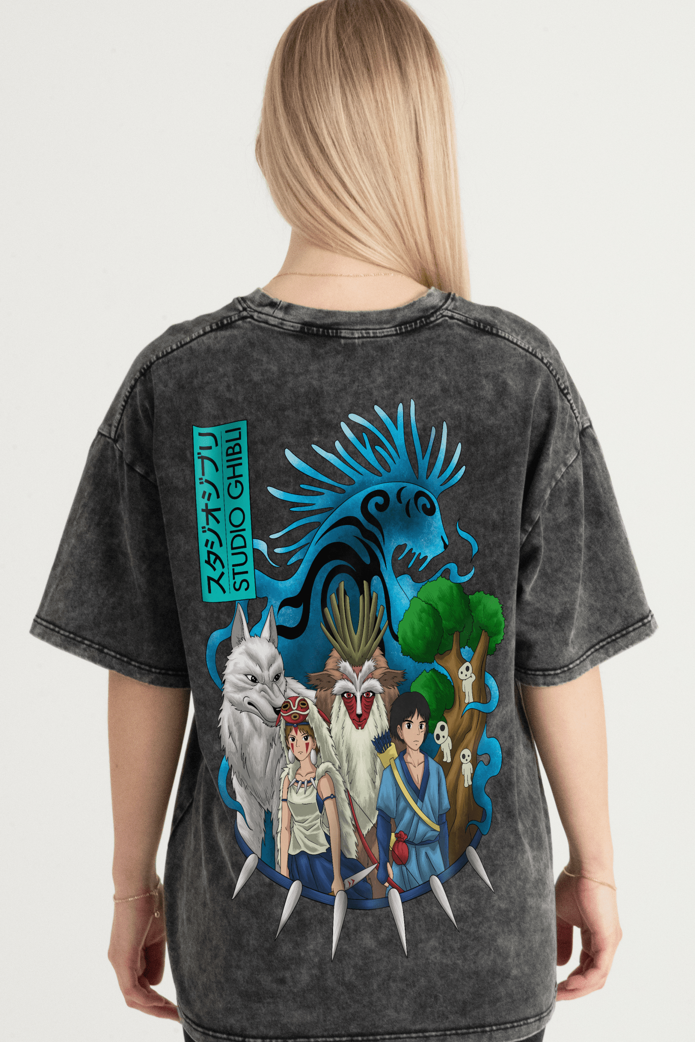 PRINCESS MONONOKE VINTAGE TEE anime