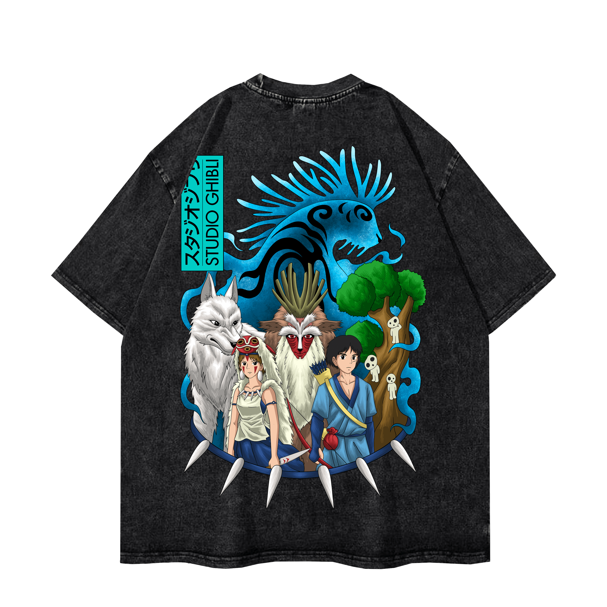 PRINCESS MONONOKE VINTAGE TEE anime