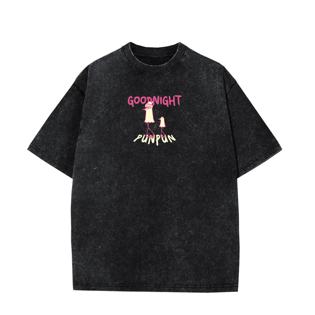 Goodnight Punpun Just Fine black t-shirt Oyasumi Punpun