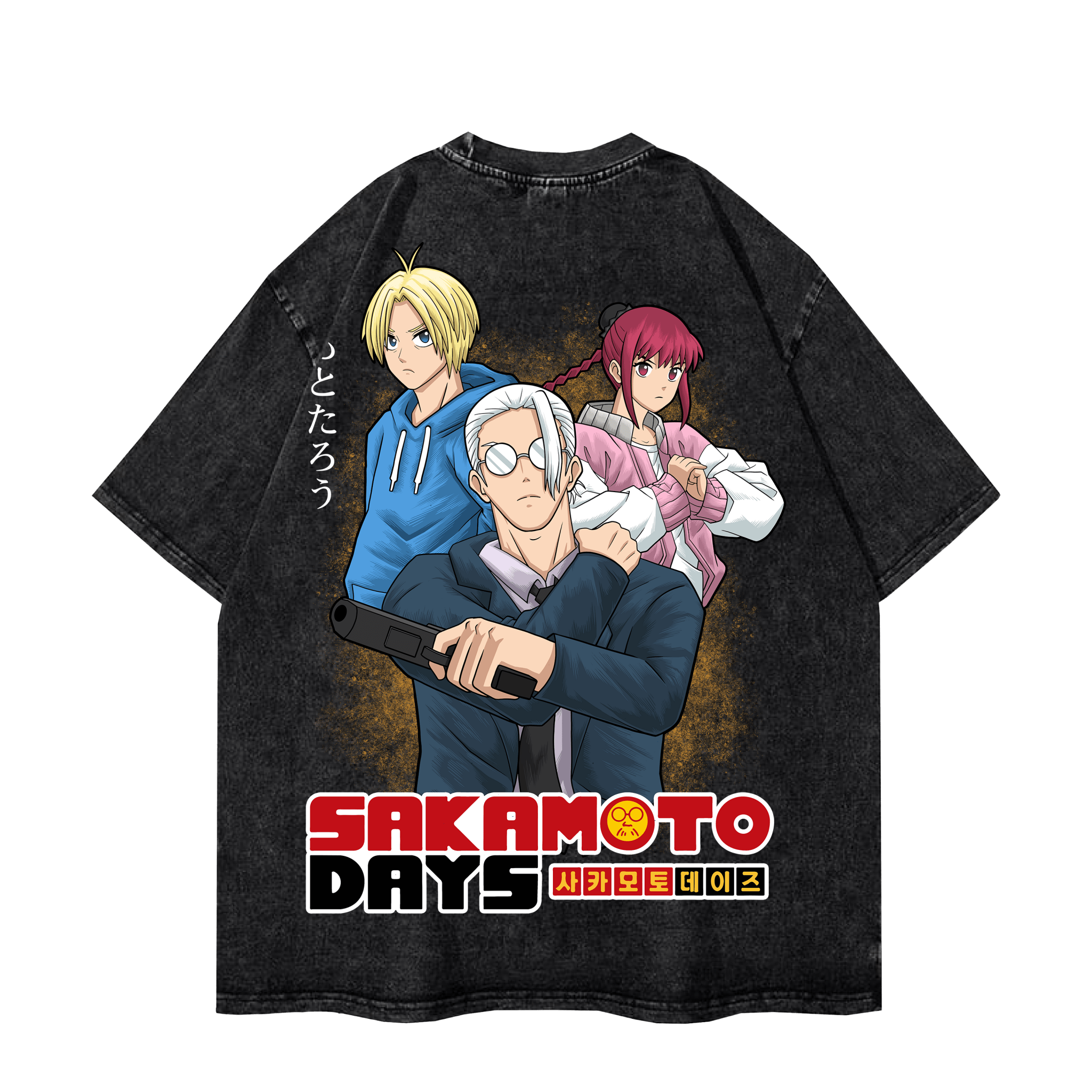 SAKAMOTO DAYS VINTAGE TEE anime