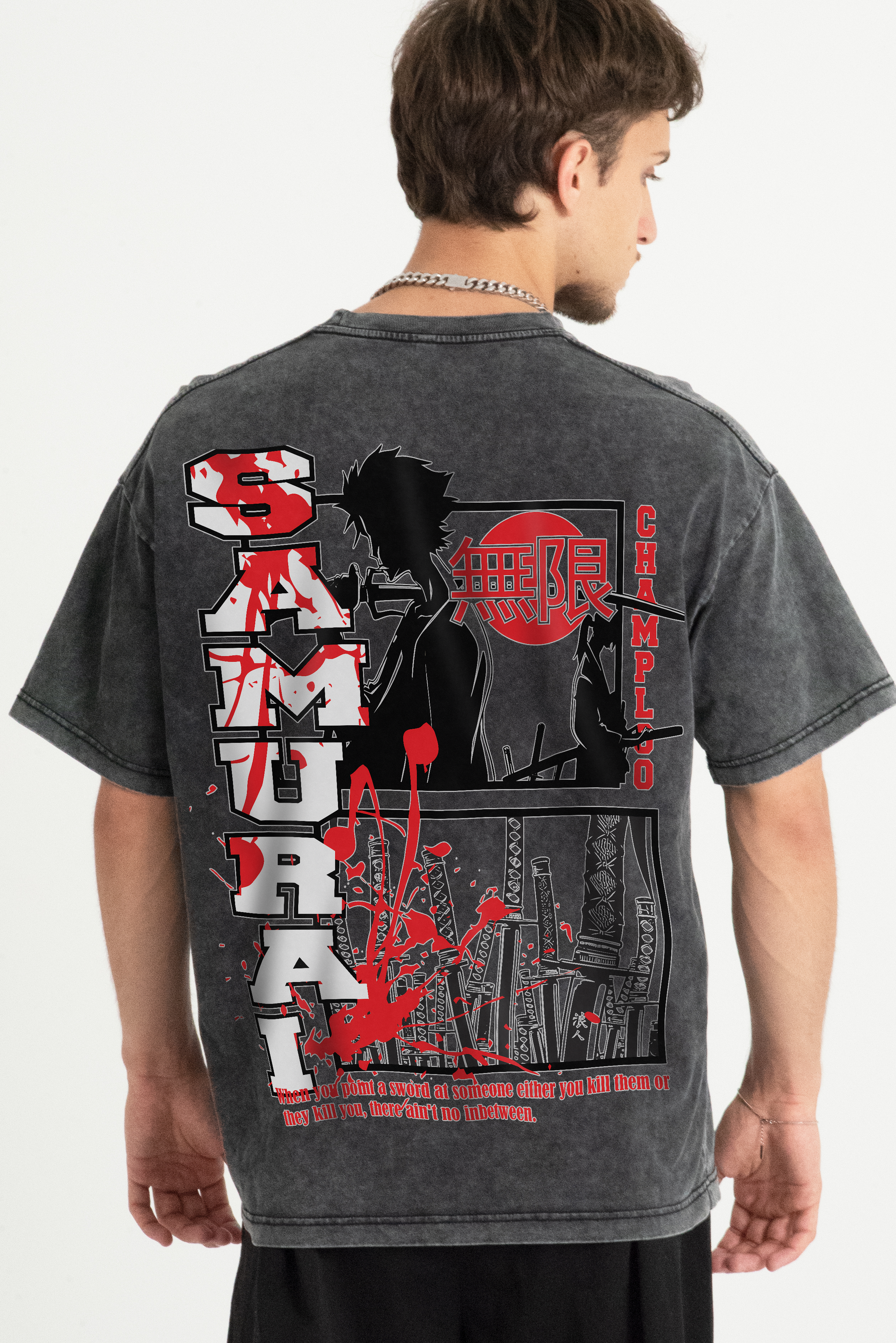 MUGEN SAMURAI CHAMPLOO VINTAGE TEE