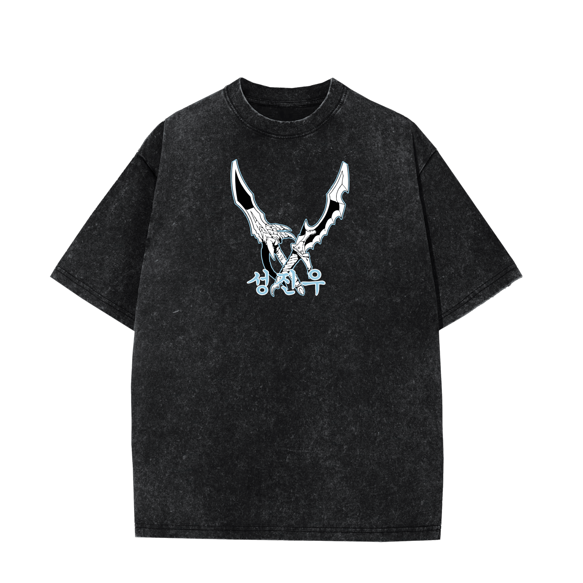 SOLO LEVELING "SHADOW SPLIT" VINTAGE TEE anime
