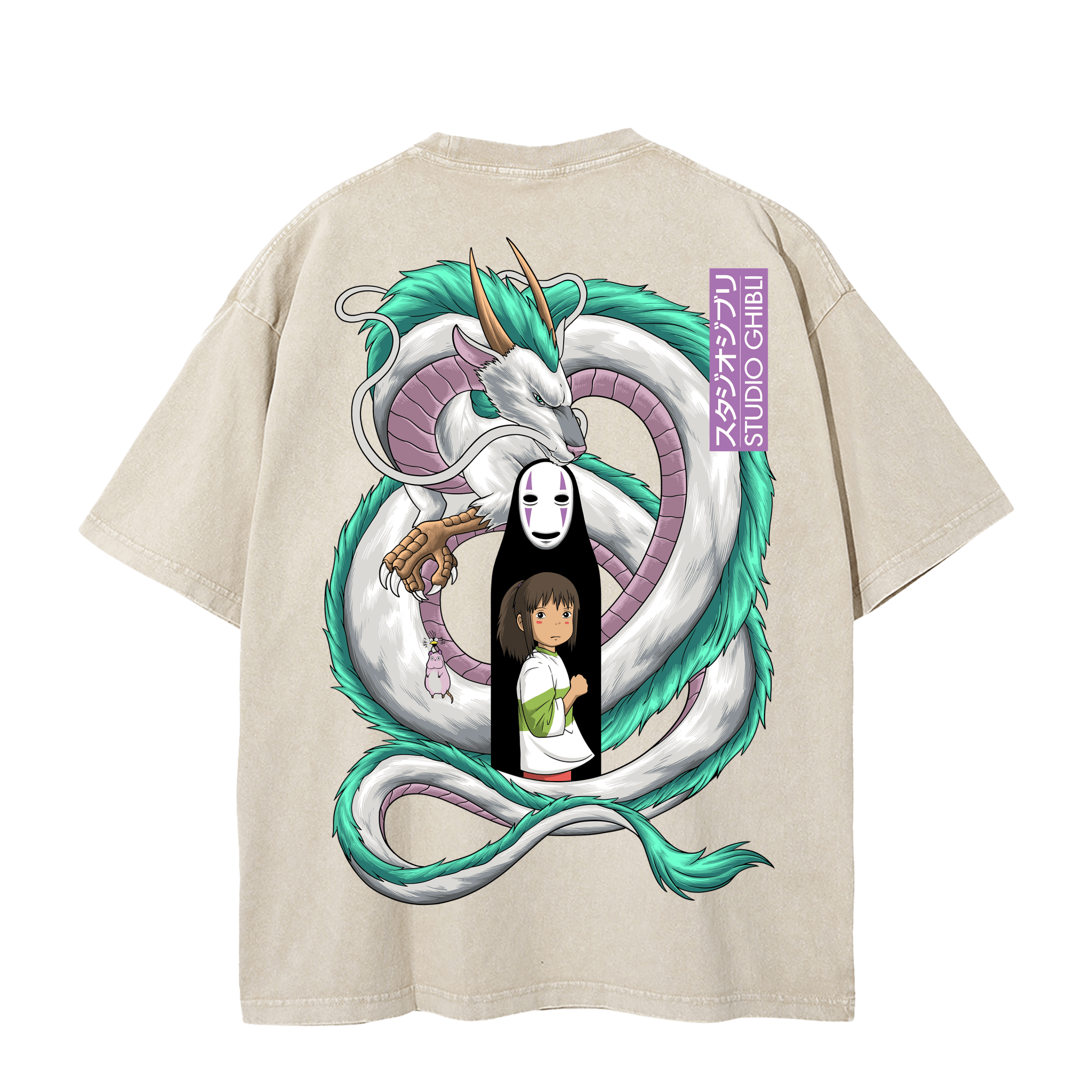 SPIRITED AWAY VINTAGE TEE anime