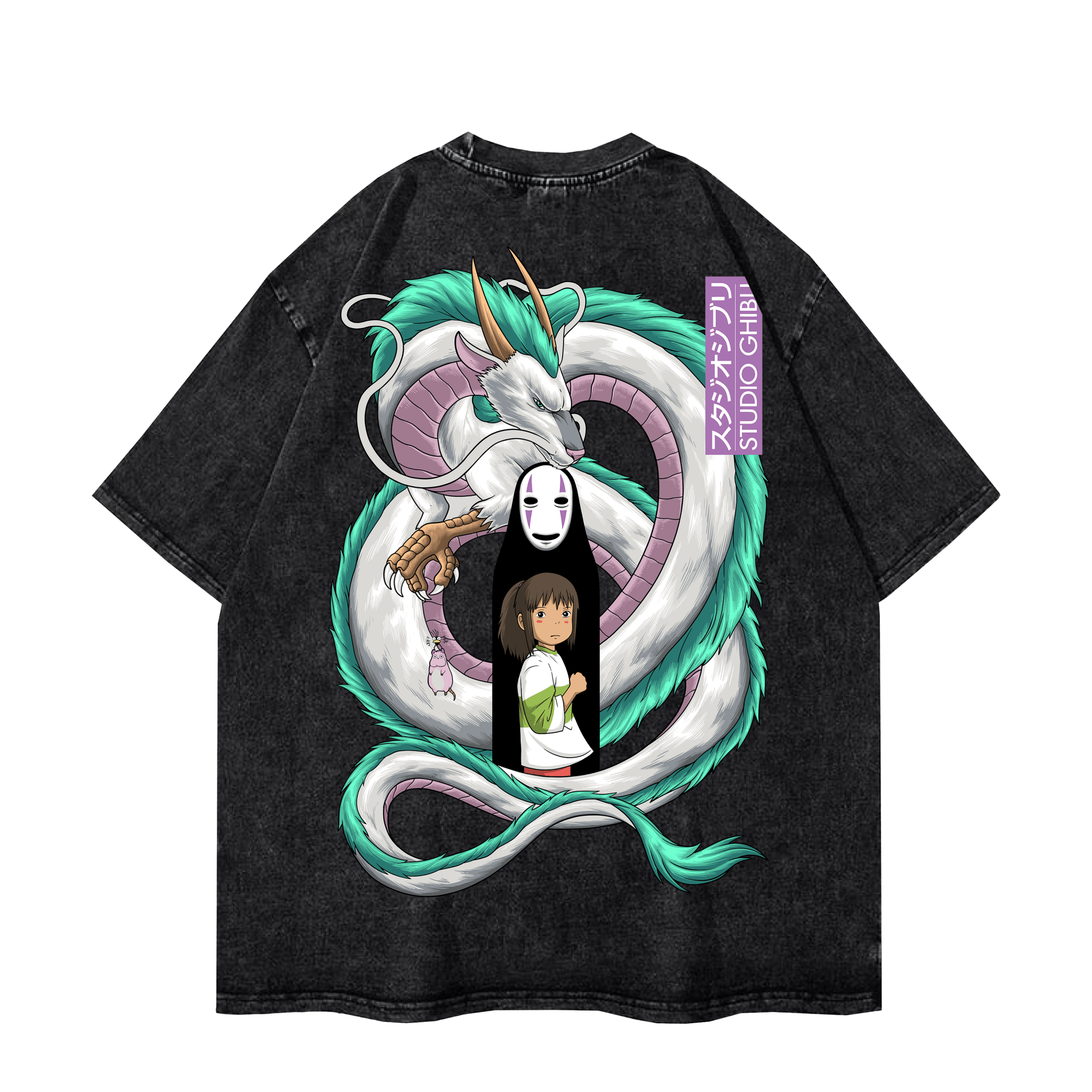 SPIRITED AWAY VINTAGE TEE anime