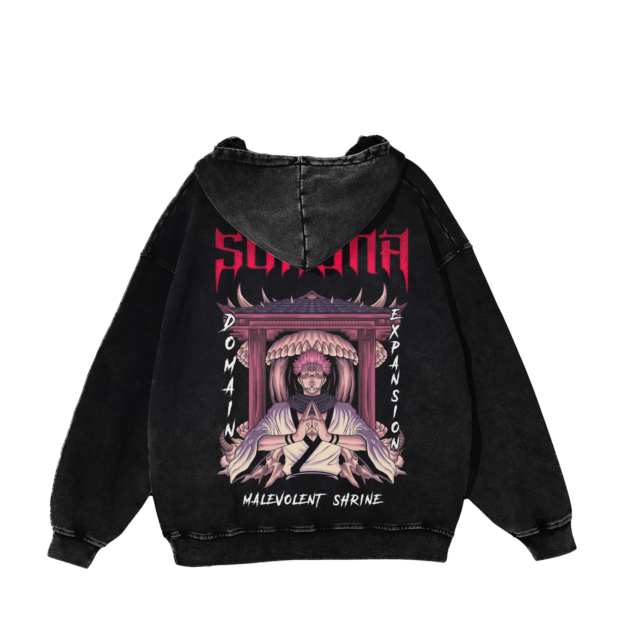DISMANTLE AND CLEAVE - SUKUNA HOODIE anime