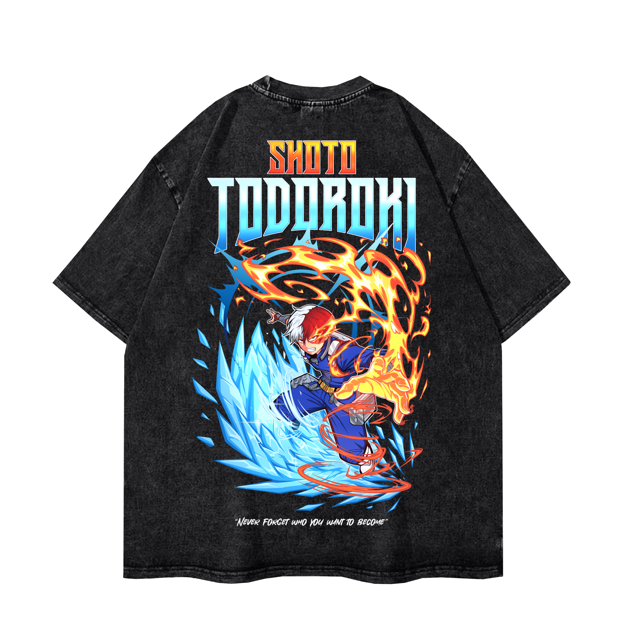 TODOROKI VINTAGE TEE anime