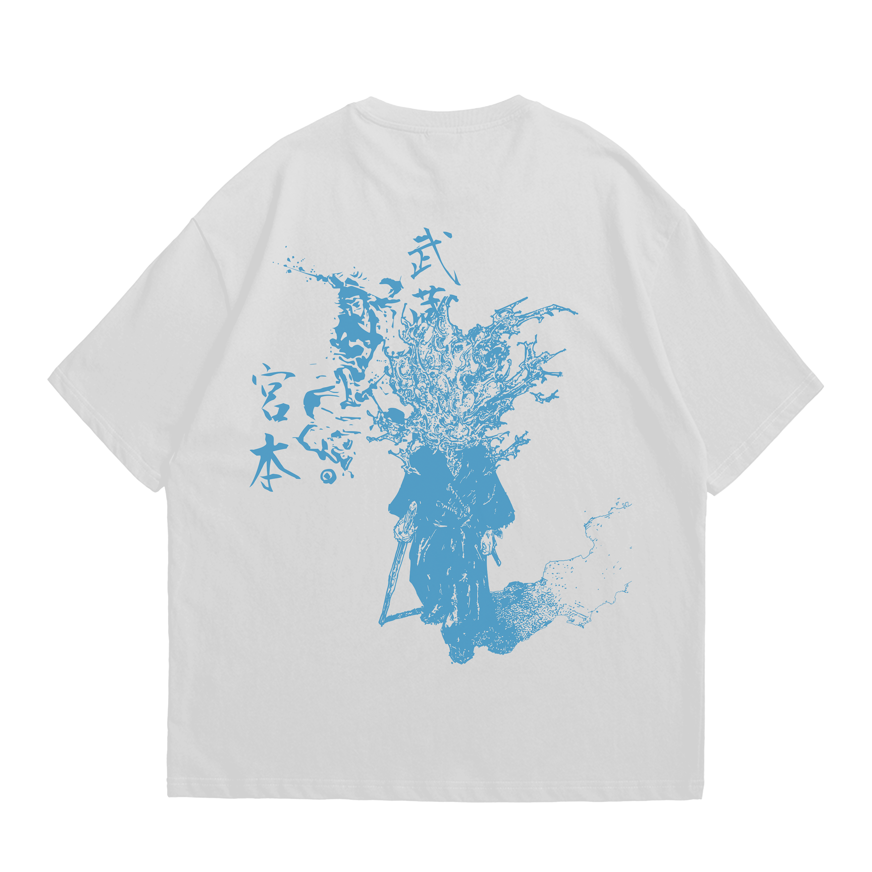 VAGABOND | MIYAMOTO MUSASHI T-SHIRT - White