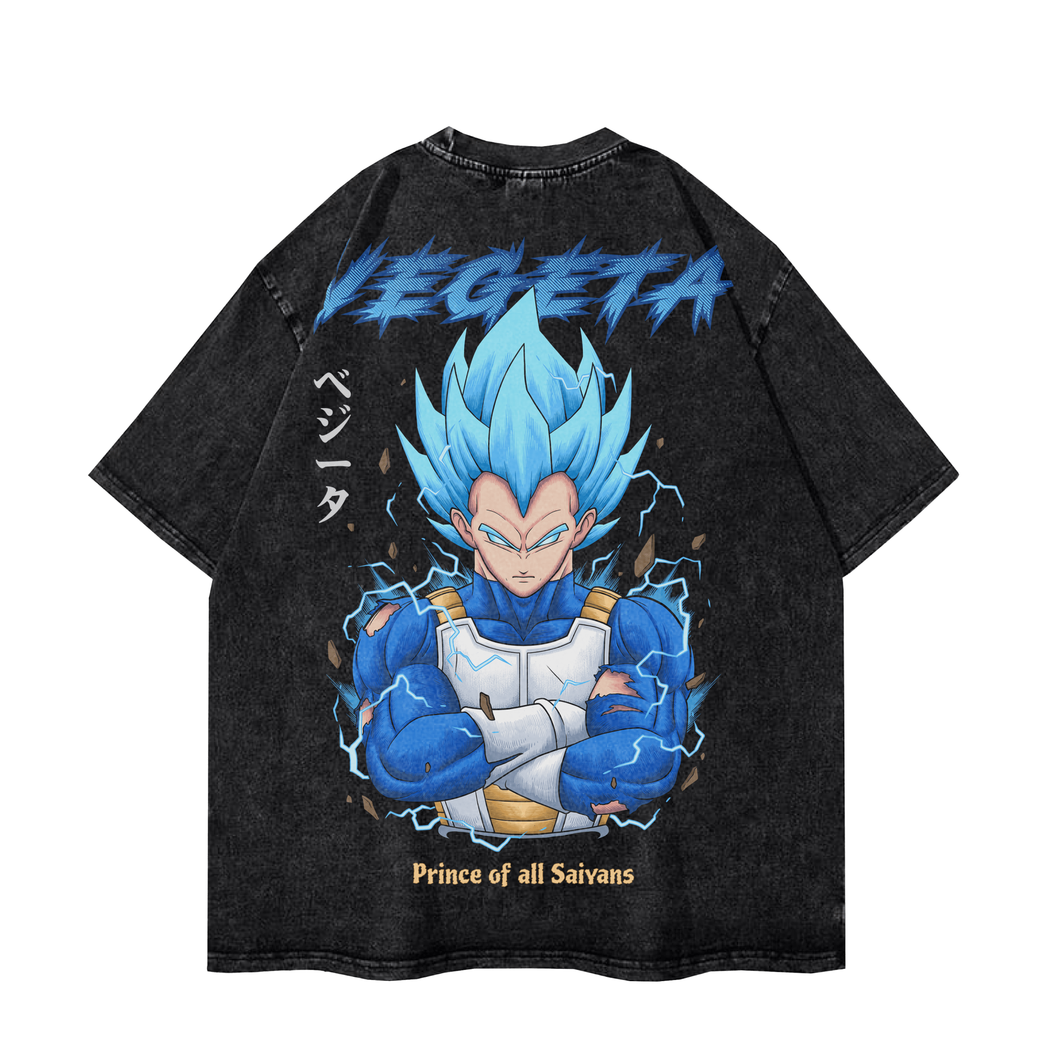 PRINCE VEGETA VINTAGE TEE anime