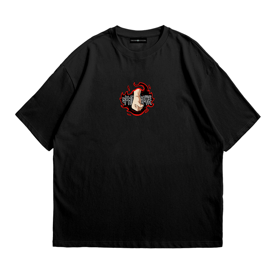 JJK Yuuji Tee, front Yuji Itadori Jujutsu Kaisen t-shirt front design