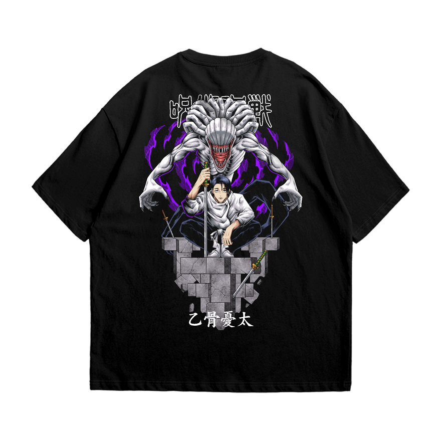 JJK Yuta Tee, back Yuta Okkotsu Jujutsu Kaisen t-shirt back design