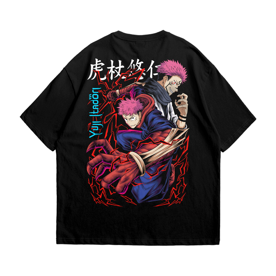 Yuji Itadori Jujutsu Kaisen t-shirt back design