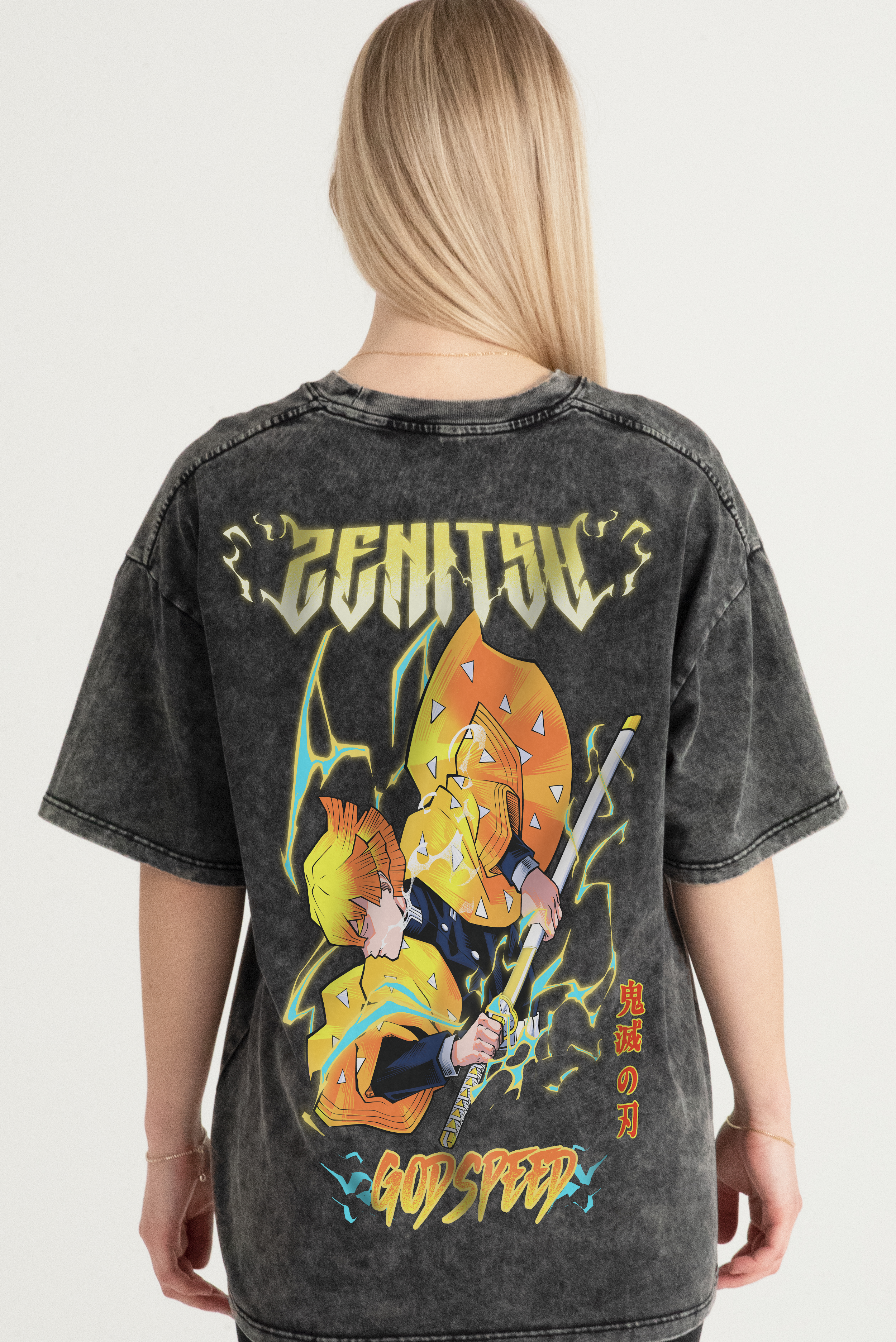 DEMON SLAYER ZENITSU VINTAGE TEE
