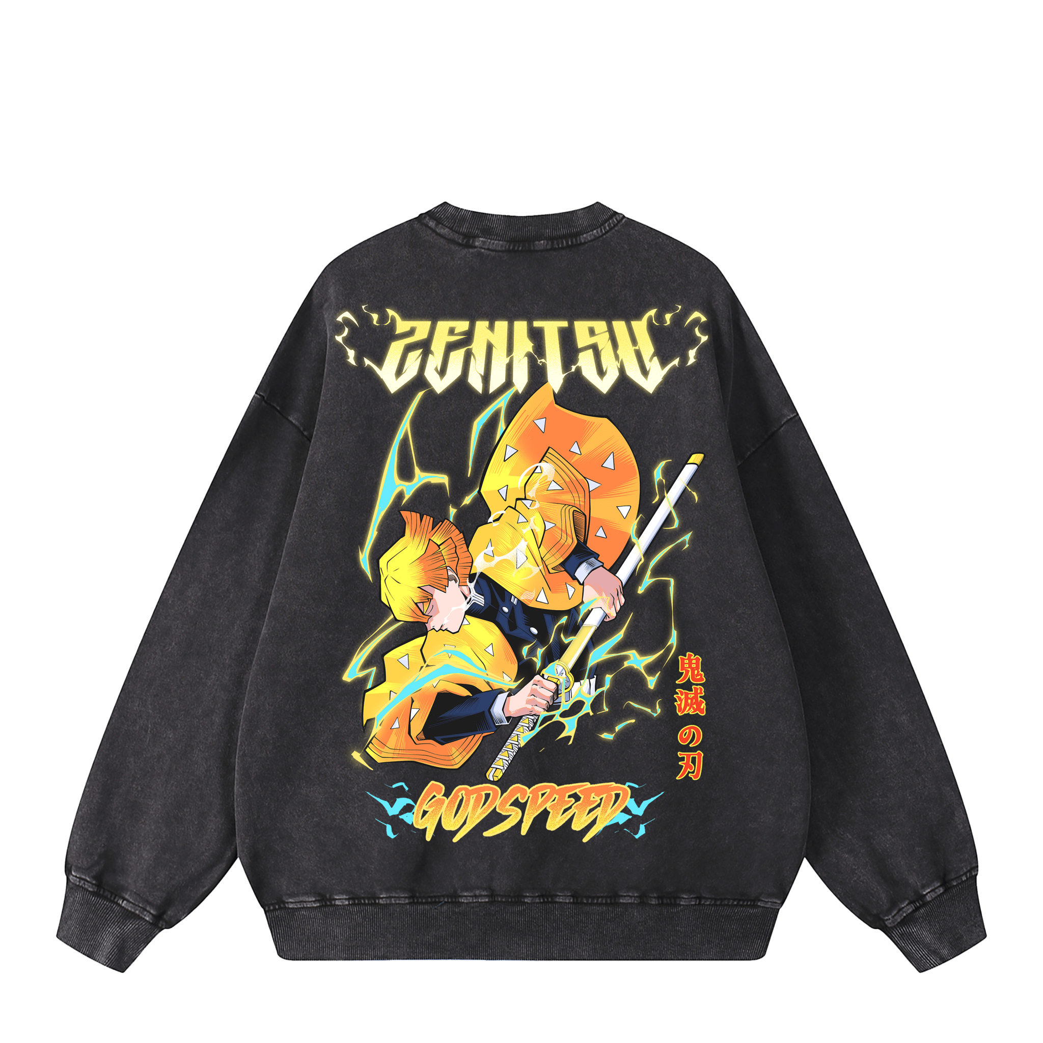 DEMON SLAYER ZENITSU SWEATSHIRT anime