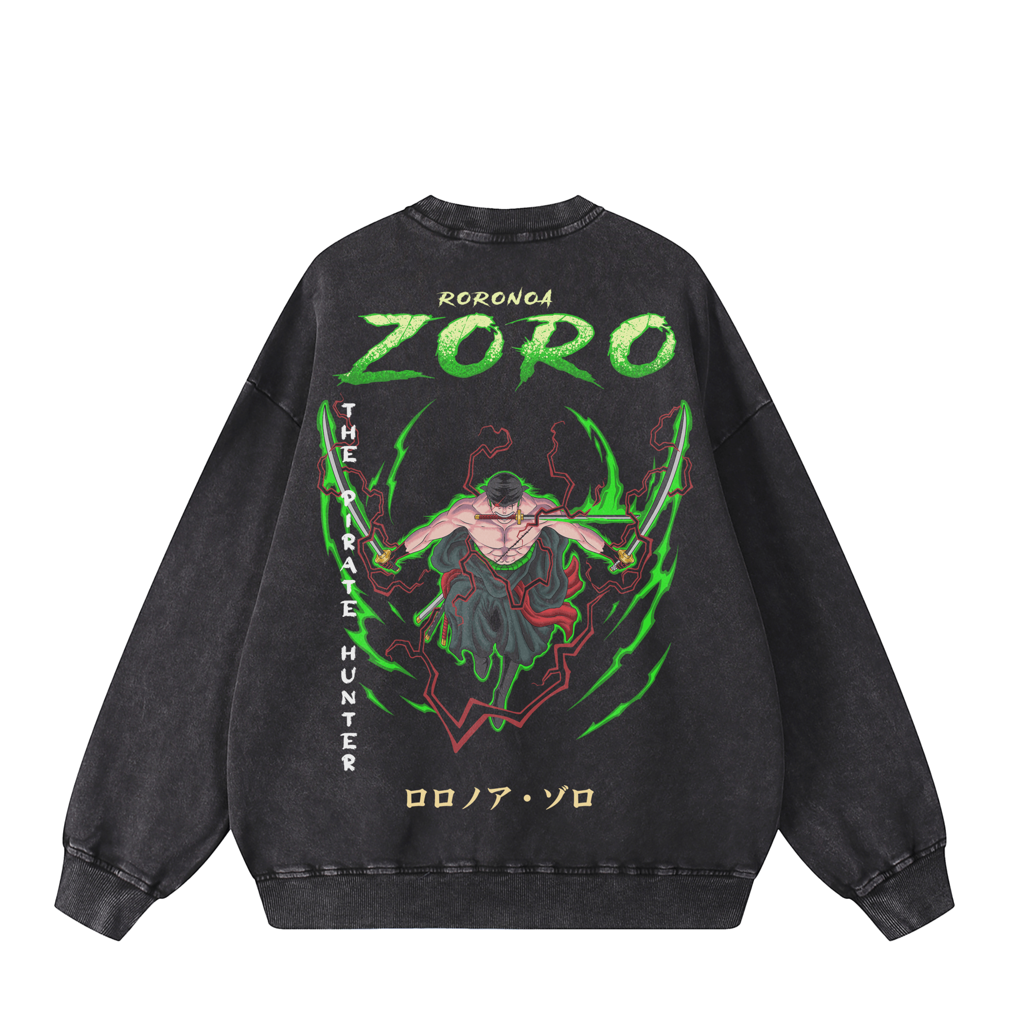 ZORO PIRATE HUNTER SWEATSHIRT anime