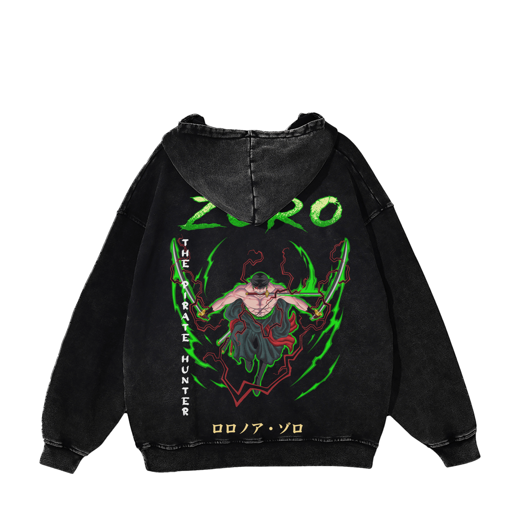 ZORO PIRATE HUNTER HOODIE anime