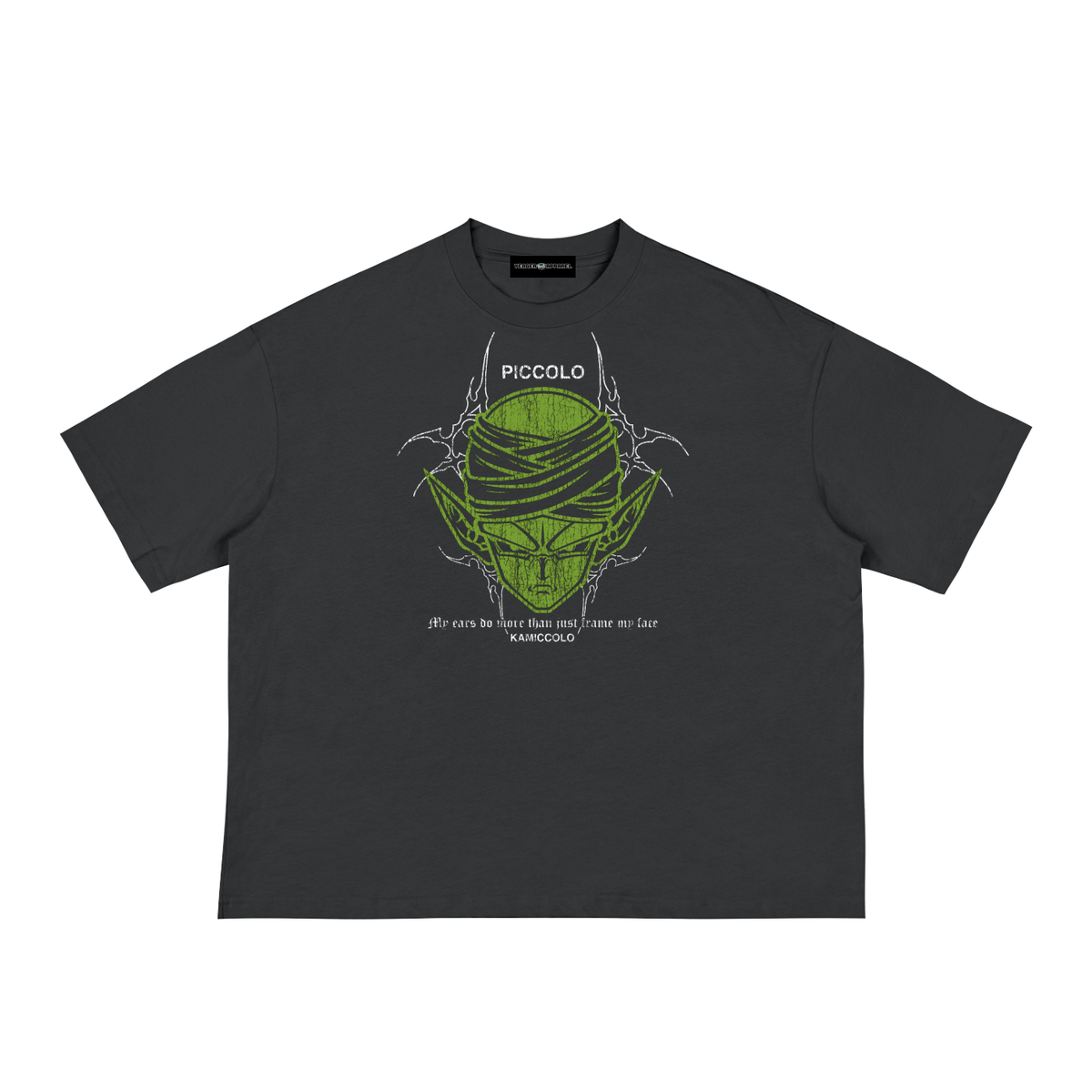 Piccolo | Classic Black Boxy Tee | DragonBallZ