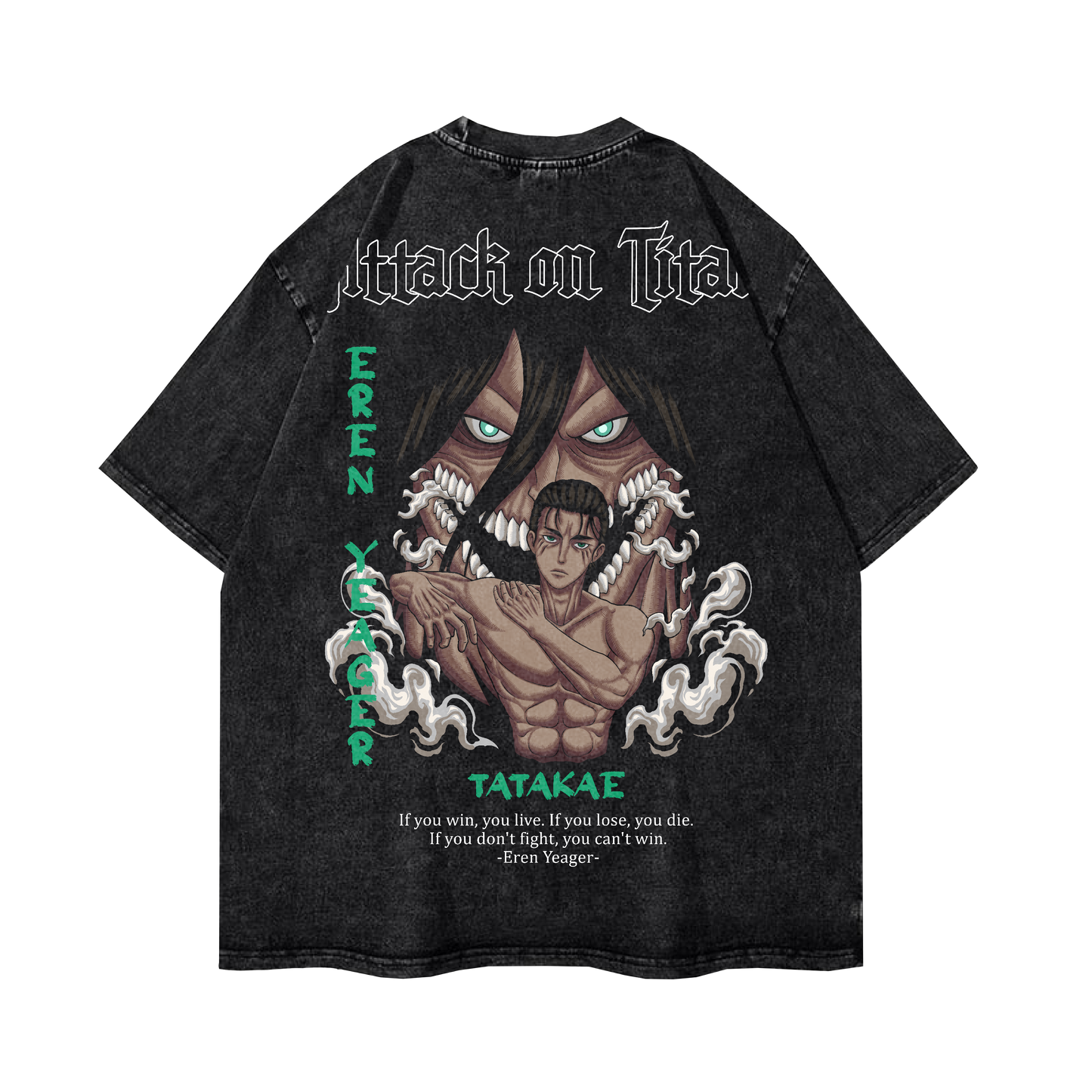 EREN YEAGER VINTAGE TEE