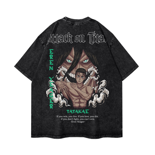 EREN YEAGER VINTAGE TEE