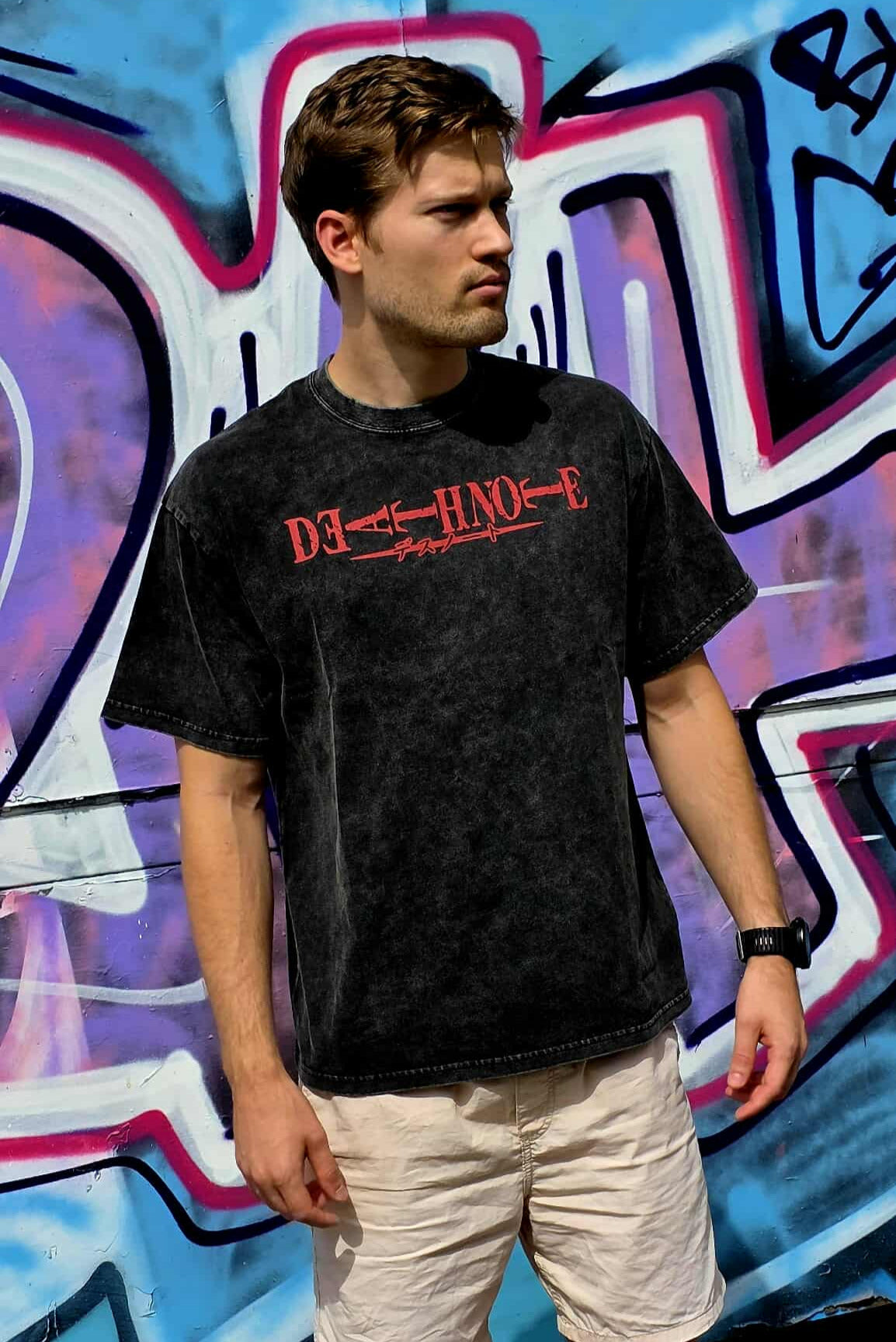 DEATH NOTE BLACK VINTAGE TEE