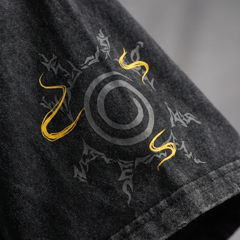 Naruto Nine-Tailed Fox Kurama Graphic Tee | Yeager Apparel