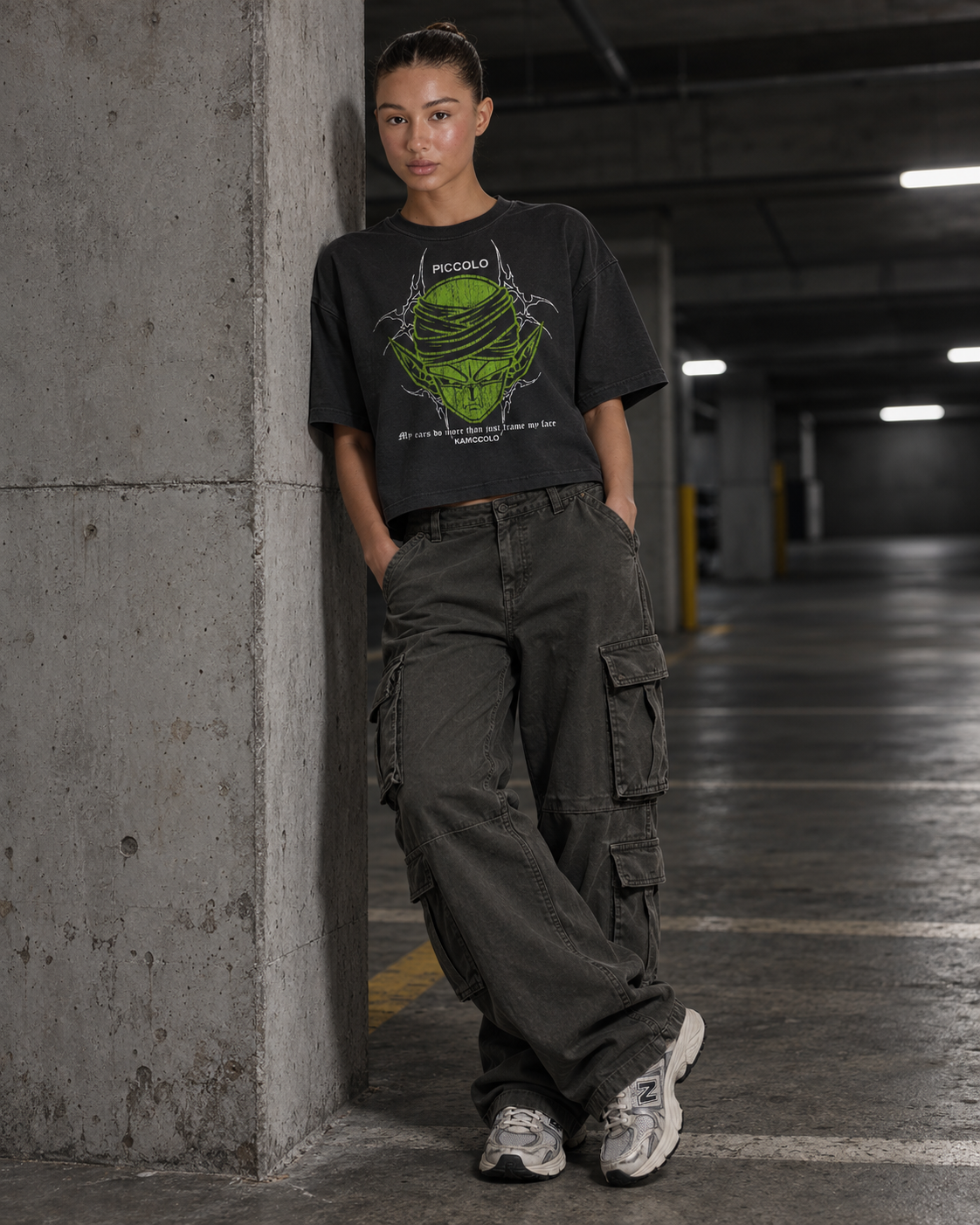 Piccolo Boxy Tee - Dragon Ball - front